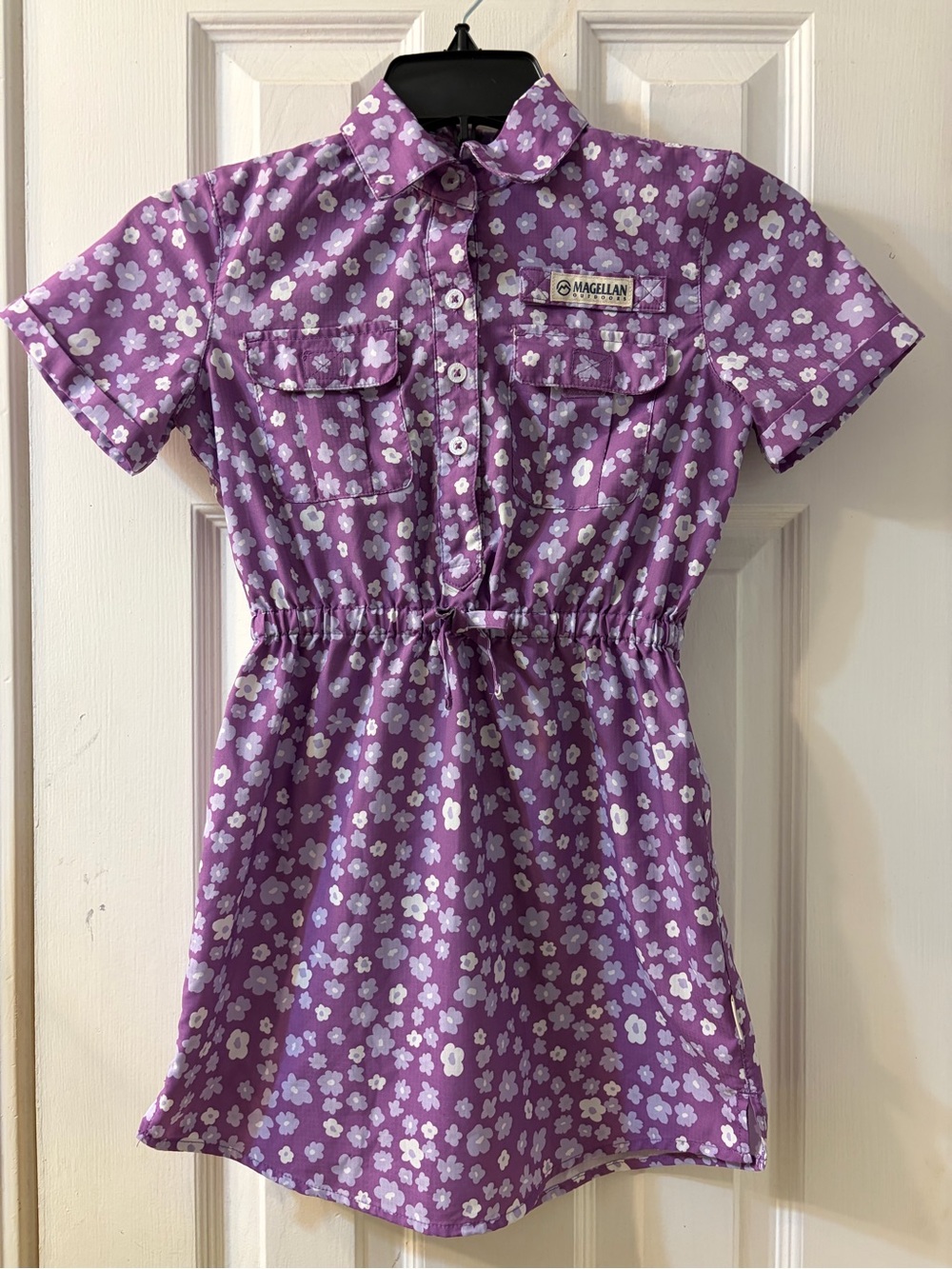 Magellan Outdoors Girls' Southern Summer Fishing Shirt Dress Size Small (7)